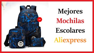 TOP 10 🎒 Mejores Mochilas Escolares Baratas ✅ Aliexpress [upl. by Dew]