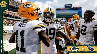 Xavier McKinney 3 Interceptions In 3 Games  Packers vs Titans [upl. by Eardnoed542]