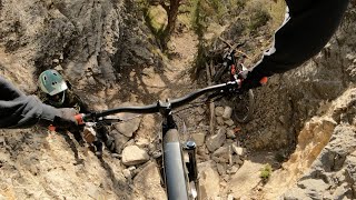 Breaking in my NEW Trek Slash 8 on INSANE Rock Features [upl. by Christensen]