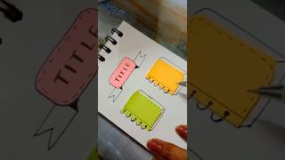 Sticky notes decoration ideas shortsfeed [upl. by Snell]