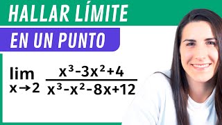 Calcular LÍMITE en un PUNTO 📈 Ejercicio con Indeterminación [upl. by Suiddaht]