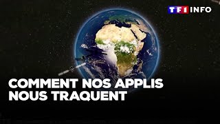 Comment nos applis nous traquent｜TF1 INFO [upl. by Aerdnak]