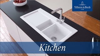 Installation surfacemounted kitchen sinks  Villeroy amp Boch [upl. by Perce]