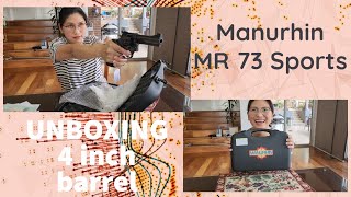 UNBOXING Manurhin MR73 Sports 4 inch [upl. by Nanis]