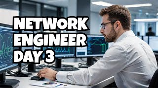 A Network Engineers Career Journey at Duckycom  Day 3 ccna networksecurity ccnacertification [upl. by Amikehs]