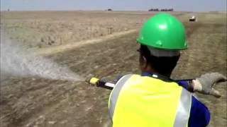 Hydroseeding Mix amp Spray [upl. by Lanuk482]