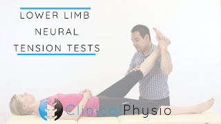 Lower Limb Tension Tests  Clinical Physio [upl. by Eartha557]