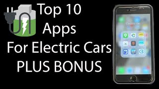 What Apps do I need for an electric car Best apps for electric cars 🔌🔋 [upl. by Manya488]