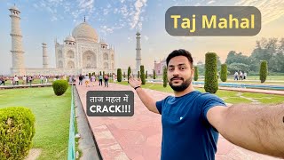 Taj Mahal में दरार  सूरज की पहली किरण में दिखा अद्भुत नज़ारा 🏰  Sunrise at Taj Mahal Experience [upl. by Etnovad]