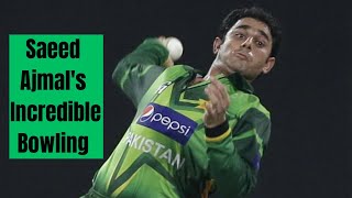 Saeed Ajmals Most Famous Over Vs South Africa Pakistan Vs South Africa [upl. by Naget]