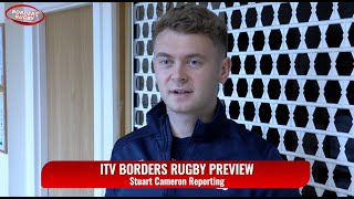 ITV BORDERS RUGBY PREVIEW  41024 [upl. by Niawat]