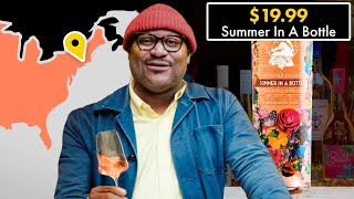 Sommelier Tries 20 Rosé Wines Under 20  World Of Wine  Bon Appétit [upl. by Imrots791]