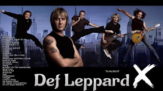 Def Leppard Playlist  Greatest Hits  Best Of Def Leppard [upl. by Ecnaled]