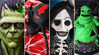 5 INCREDIBLE HALLOWEEN CAKE Decorating Ideas For Spooky Season Compilation [upl. by Beaston975]