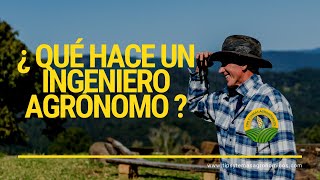 ¿ Qué hace un Agrónomo [upl. by Wisnicki]