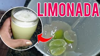 Como fazer uma LIMONADA simples  RECEITA FÃCIL  familianascimento [upl. by Ignace49]