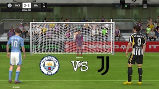 Manchester City VS Juventus  76  Penalty Shootout  EA FC Beta [upl. by Libb]