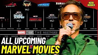 UPDATED MCU CALENDAR ALL UPCOMING MOVIE DATES [upl. by Halian]