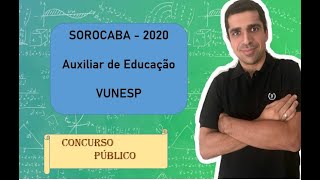 Auxiliar de Educação  Sorocaba [upl. by Asyen]