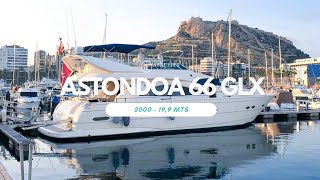 Yacht for sale Astondoa 66 GLX AYACHTS  BYV2409016 [upl. by Roeser]