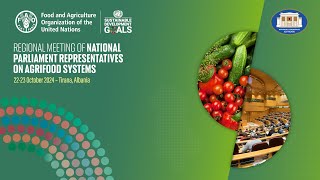 Regional summit of national parliament representatives on agrifood systems DAY 1  ENGLISH [upl. by Kcirdnek]