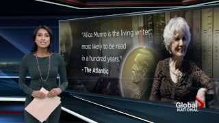 Alice Munro wins Nobel prize [upl. by Alis16]