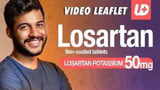 LOSARTAN 50 mg 💊 For high blood pressure how to use it dose warnings and side effects [upl. by Knute227]