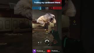 Trolling my copper friend gaming funnyvideo r6 [upl. by Shirlene]