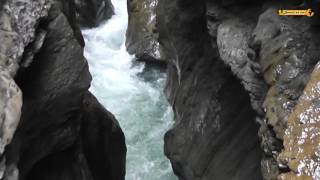 Breitachklamm Allgäu Tiefenbach Oberstdorf Kleinwalsertal [upl. by Digirb]