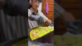 Crêpes konafa pistache Crêpes madina 9dima Casablanca food [upl. by Riada158]