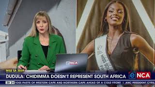 Miss SA 2024  Operation Dudula says Chidimma doesnt represent SA [upl. by Nnayelsel463]