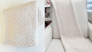 How to Crochet the Daisy Farm Diamond Weave Throw [upl. by Bottali]