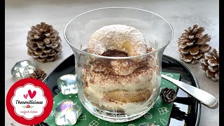 VanillekipferlTiramisu  Tiramisu ohne Ei in der Creme  Dessert  Thermomix® TM5TM6 [upl. by Cassell]