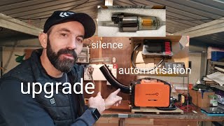 upgrade chauffage diesel pompe silencieuse 80en moins allumage et extinction automatique [upl. by Asalocin]