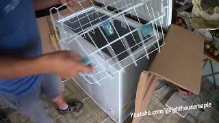 Unboxing a Koolatron Compact Chest Freezer [upl. by Yllus]