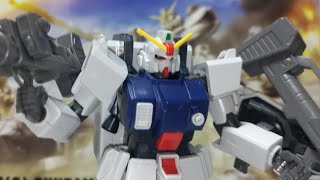 ガンプラ HGUC 陸戦型ガンダム地上戦セット GUNPLA 素組み turntable [upl. by Seften]