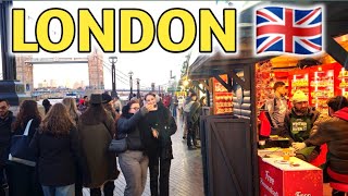 London Christmas Market Walk 2024  NEW Design  🇬🇧🥶☃️ [upl. by Xenos]