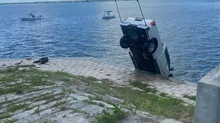 News 6 speaks with Good Samaritans after sinking truck rescue in Brevard County [upl. by Aseretairam]