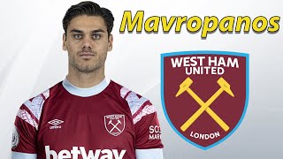 Konstantinos Mavropanos ● Welcome to West Ham ⚒🇬🇷 Defensive Skills amp Passes [upl. by Groscr]