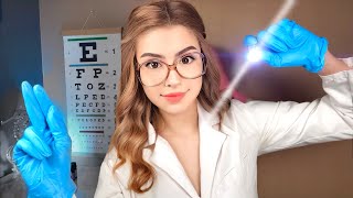 ASMR Eye Exam FAST and AGGRESSIVE 👓 UNPREDICTABLE Light Triggers ASMR for SLEEP CHAOTIC ⚡️ [upl. by Anstus883]