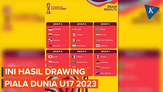 Hasil Drawing Piala Dunia U17 2023 Indonesia Bersama Ekuador [upl. by Anitteb174]