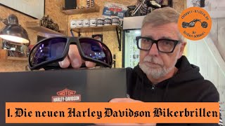 Vorstellung der neuen Harley Davidson Bikerbrillen von Marcolin [upl. by Bekelja]