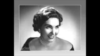 Soprano ROSANNA CARTERI  Adriana Lecouvreur  quotIo son lumile ancellaquot Live 1956 [upl. by Attesor]