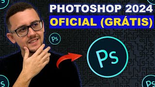 COMO OBTER O PHOTOSHOP 2024 DE GRAÇA RÁPIDO E FÁCIL [upl. by Ehttam]