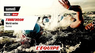 ÉTAPE DE MONTRÉAL bandeannonce  TRIATHLON  WORLD TRIATHLON SERIES [upl. by Cherin]