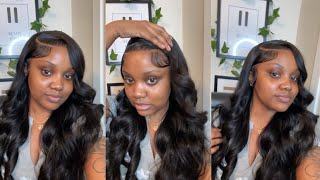 HD Lace Frontal Wig Install  Laid AF 😱  Ali Express  Ossilee Hair [upl. by Anivid]