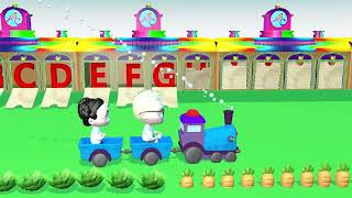 ALPHABET song  Abecedario en ingles  Phonics song  ABC inglés [upl. by Noynek]