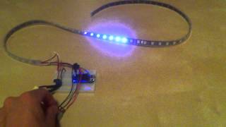 LED Strip trail effect [upl. by Darbie988]