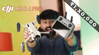 DJI mini 4 pro UNBOXING 😍🔥  in Hindi [upl. by Sihtam37]