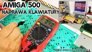 AMIGA 500  naprawa klawiatury Return amp Caps Lock LED  Amiga wraca do rodziny cz 2 [upl. by Wichern]